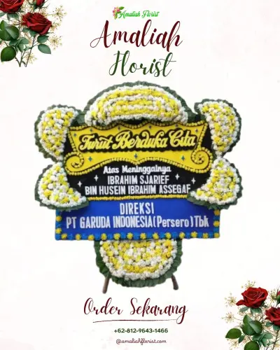 Papan Bunga Duka di Pegandon